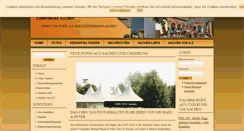 Desktop Screenshot of lebendiges-aachen.de
